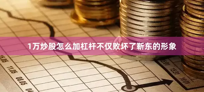 1万炒股怎么加杠杆不仅败坏了靳东的形象